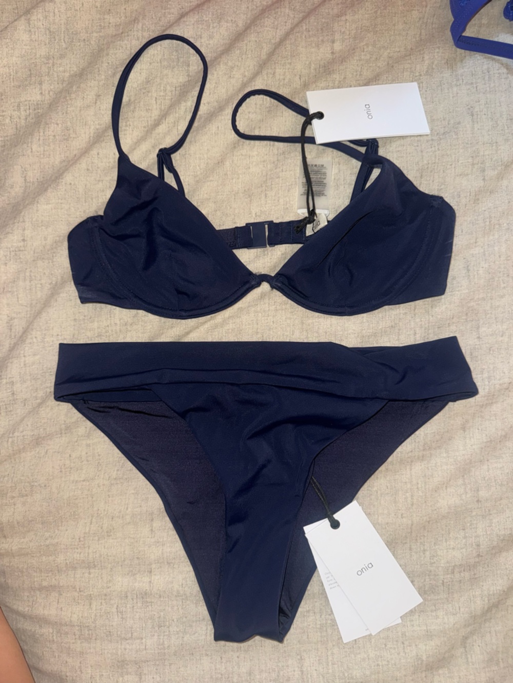 Onia Navy Bikini- Lania Bikini Top, Karina Bikini Bottom